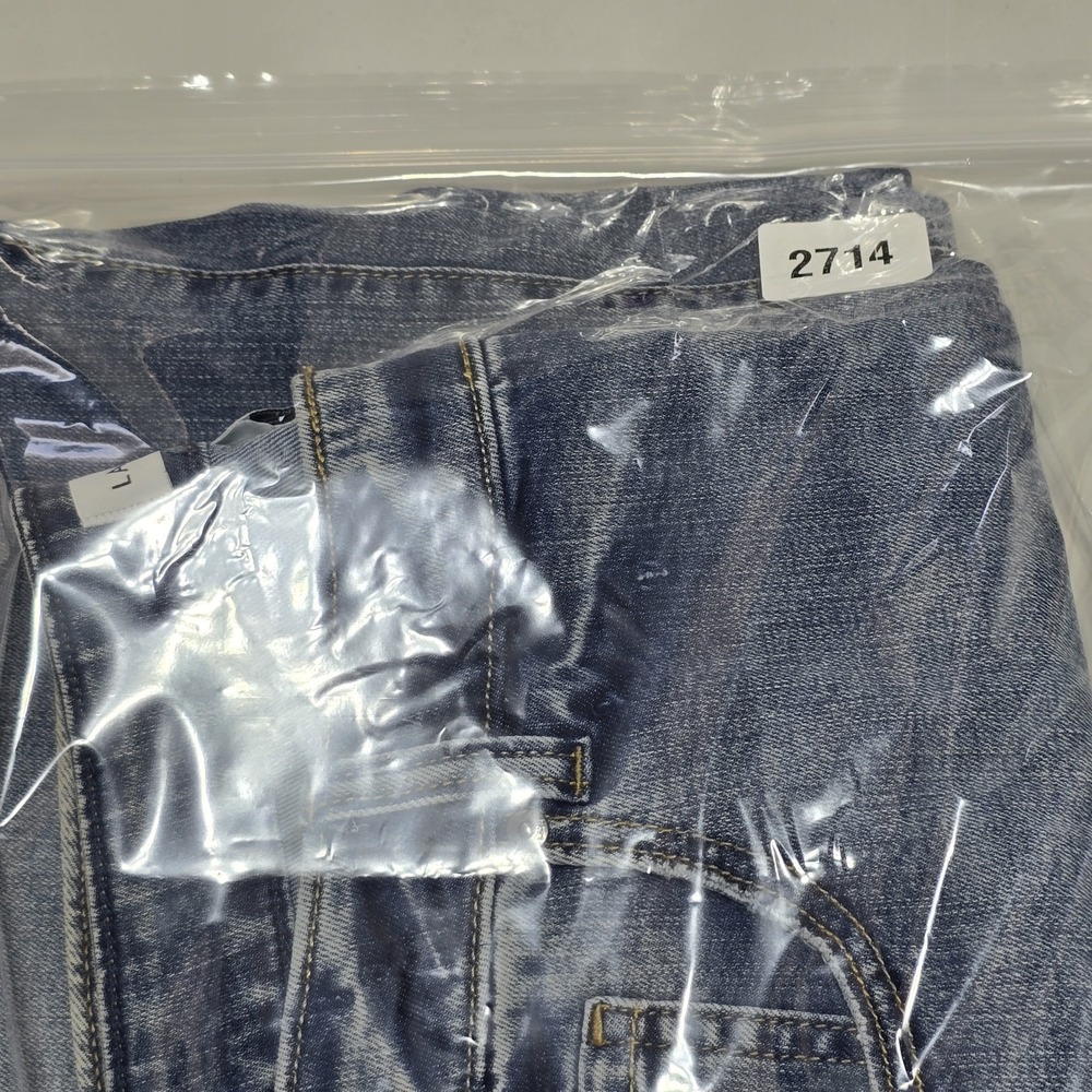 Lane Bryant Women's Mid Rise Wide Leg Crop Demin Jean sz 20 New - Picture 6 of 6